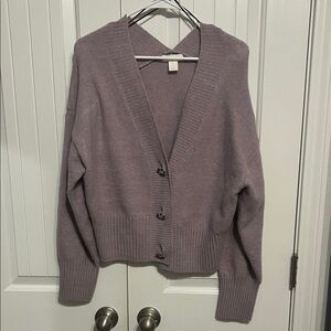 H&M Purple Women's Cardigan